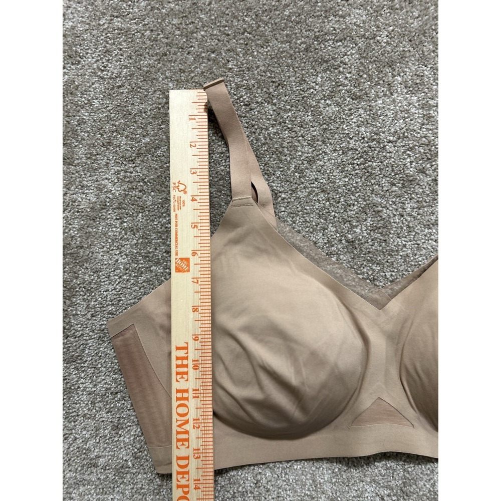 HoneyLove Crossover Bra Size 2X Beige Adjustable Straps - Picture 2 of 5